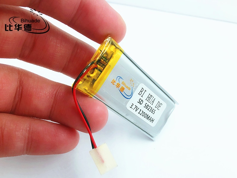 Li-Po 3.7 V lithium polymeer batterij 1200 mah 502365 mobiele voeding tablet GPS navigator