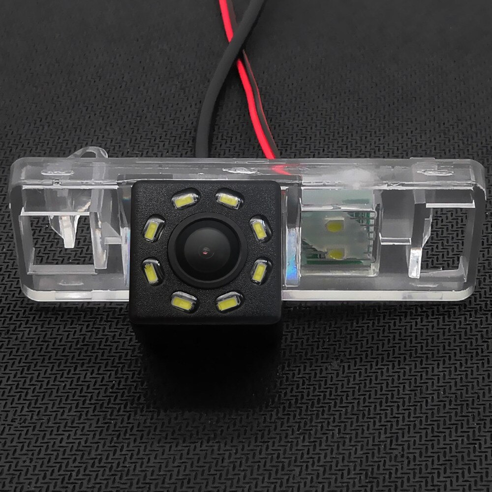 YIFOUM Dynamic Trajectory Tracks Car Rear View Camera For Citroen C2 C3 C4 C5 C6 C8 DS3 DS4 DS5/Peugeot 106 208 307 308 3008CC: 8LED / Dynamic Trajectory