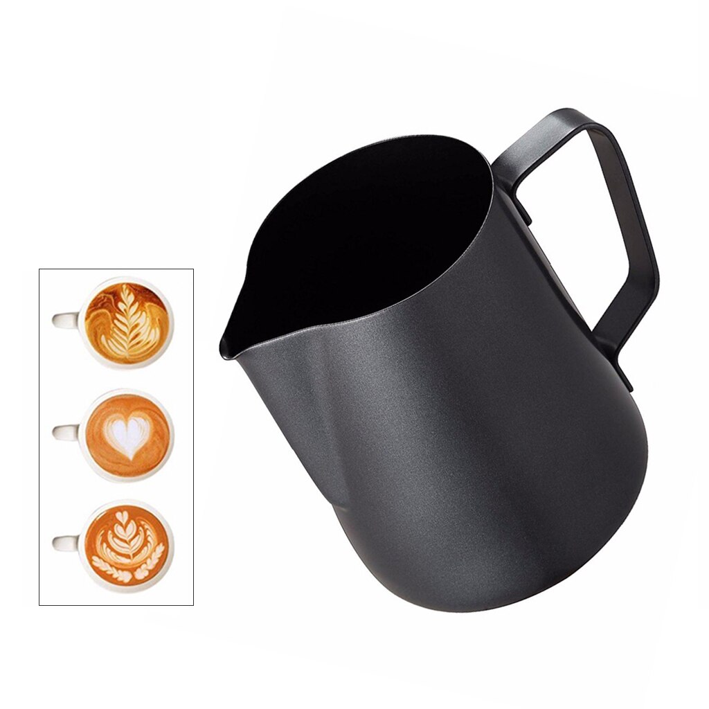 400ml rostfritt stål mjölkkanna skumning skum kaffe latte kanna espresso