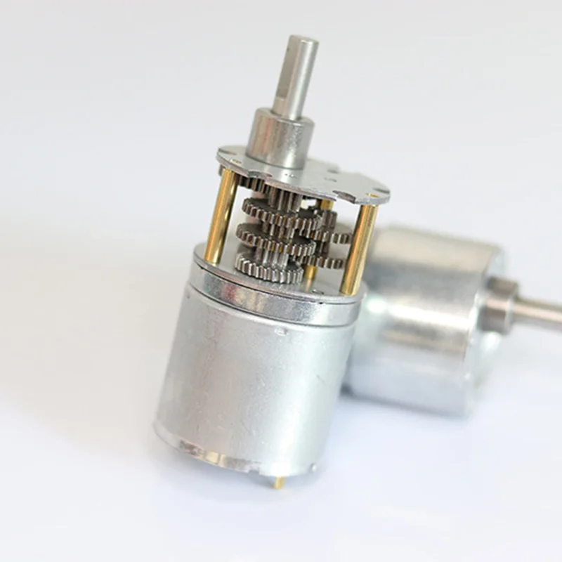 JGB37-3530 DC Motor 12V Micro DC Gear Reduction Motor Forward and Reverse Switching Motor Metal Gear High Torque Motor