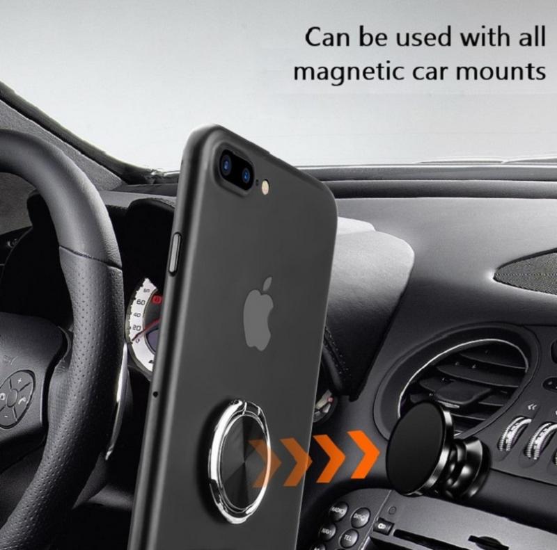 Finger Ring praktisch Smartphone Ständer Halfter Für IPhone XS Huawei Samsung praktisch Clever-Runde Telefon Ring Halfter Auto Halterung stehen