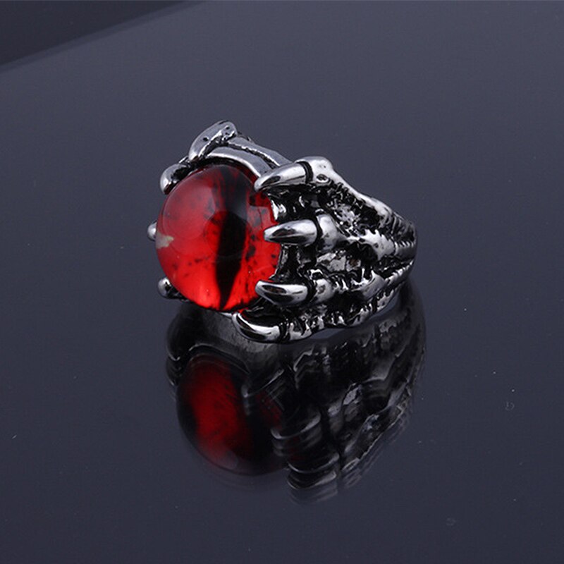 4 Stijl Evil Eye Ringen Voor Mannen Vrouwen Persoonlijkheid Mannelijke Punk Ring Sieraden Mannen Bar Night Club accessoires