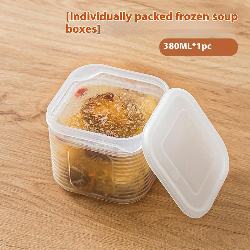 Food Storage Container Vegetable Fruit Fresh-keeping Box With Lid For Refrigerator Kitchen Spice Seasoning Storage Jar