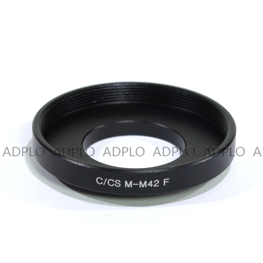 ADPLO 011288, Pak Voor M42 naar C/CS, lens adapter voor M42 Schroef Mount Lens naar C/CS Camera, M42 naar C/CS