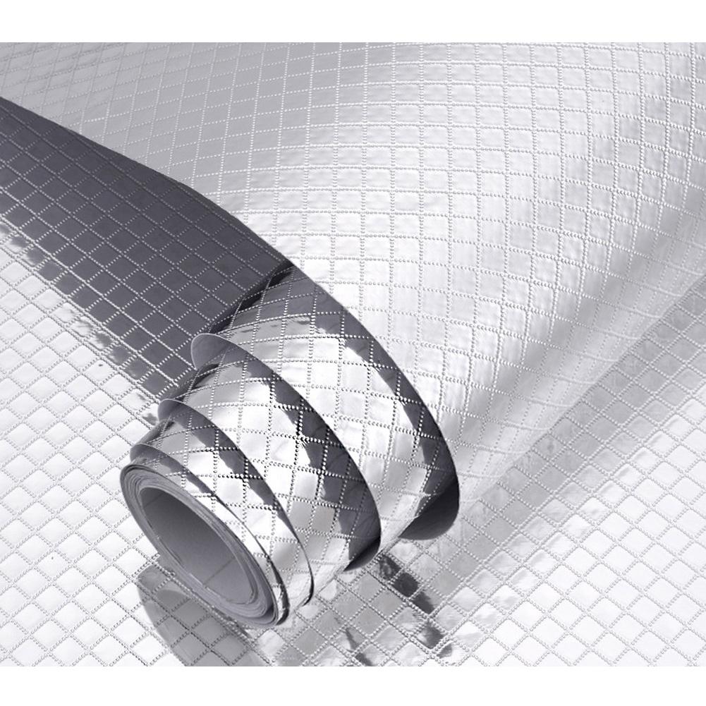 Adhesivo a prueba de aceite enrejado para cocina a prueba de humedad papel de aluminio: Default Title