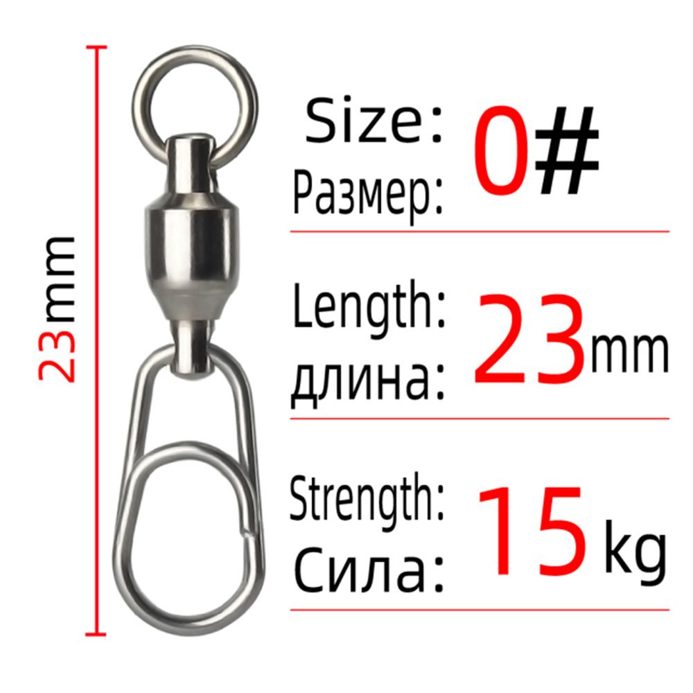 5 Stuks Draaibare Ovale Split Ringen Roestvrij Staal Gehaakte Snap Rollende Draai Connector Jig Verbindingsring Vissen: Golden