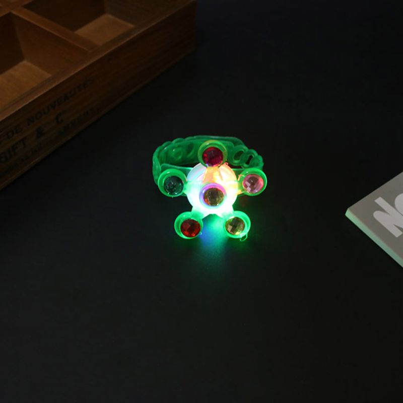 Fidget Spinner Light Up Watch Stress Relief Fidget Toys Supplies Party Favors