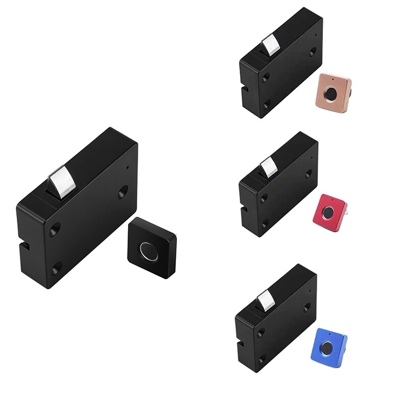 Drawer Intelligent Electronic Lock File Cabinet Lock Storage Cabinet Fingerprint Lock Cabinet Door Fingerprint Lock Furniture