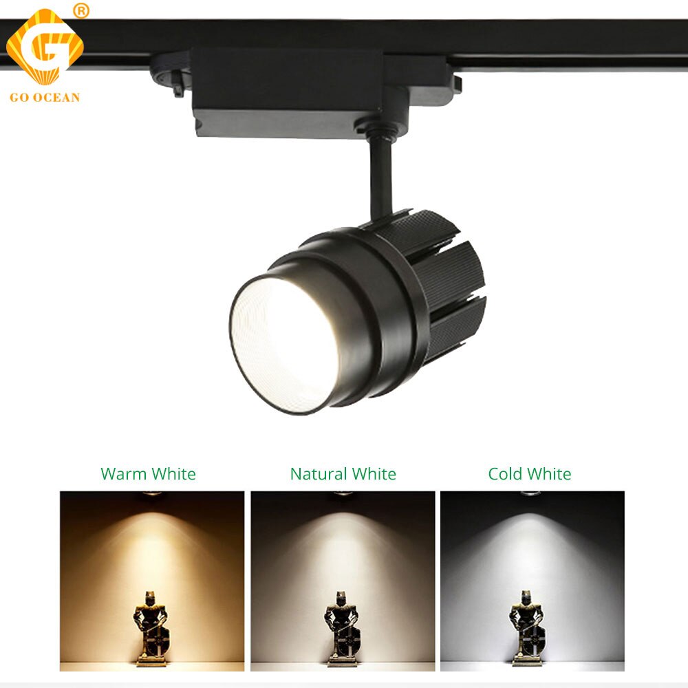 30 W Moderne LED Track Light Rail Spot Lamp Kleding Winkel Windows Showrooms Plafond armatuur Keuken Verlichting kits verlichting