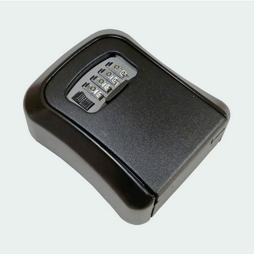 OS5402 Model Zinc Alloy Material Combination Lock Key Box Decoration Site Wall-mounted Password Key Box: Black