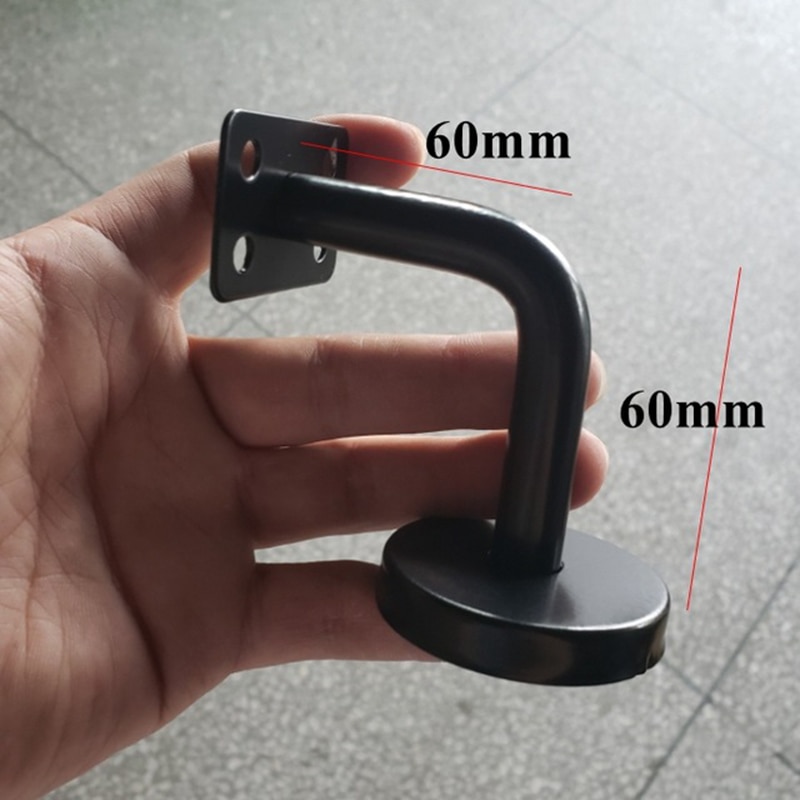 5Pcs Leuning Beugels Wandmontage Trap Gebogen Hardware Leuning Ondersteuning