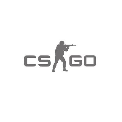 Gaming keyboard stickers CSGO ROG metal logo computer keyboard notebook colorful stickers: cs go