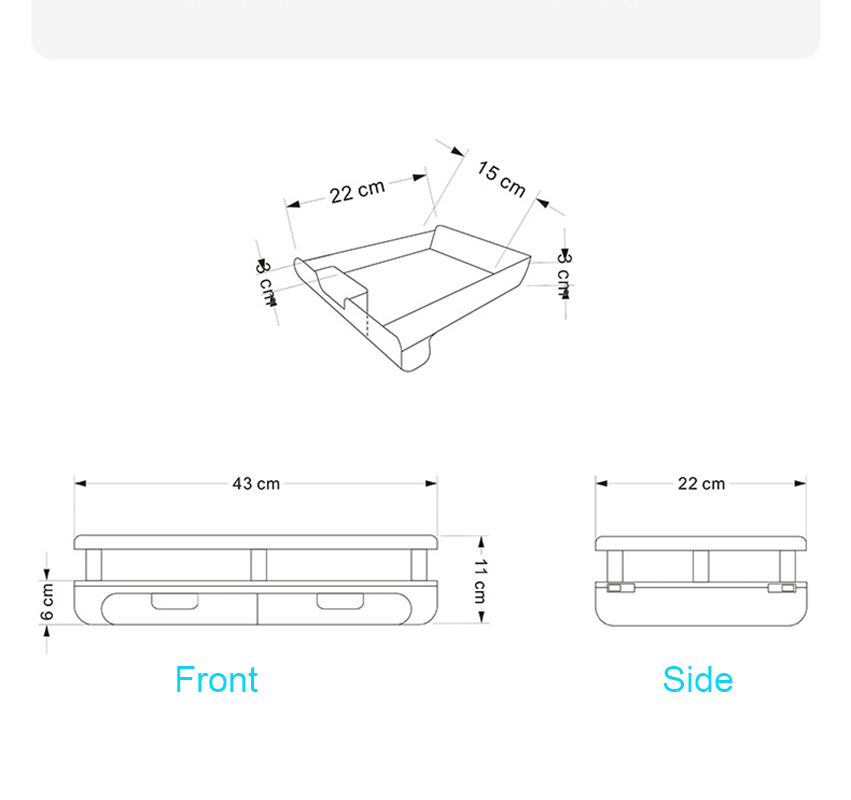 Monitor Stand Computer Plank Base Plastic Monitor Riser Bureau Opslag Rack Met Lade Computer Stand Verstelbare Monitor Houder