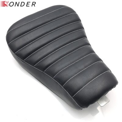 Cojín de cuero para asiento individual, para Harley Sportster Forty Eight XL XL1200 XL 883 72 48 2004: Front 2