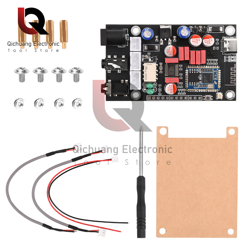DC8-24V APTX HD QCC5125 LDAC kabellos Adapter Bluetooth 5,1 Empfänger Bord DAC Audio- Decoder Gremium 16bisschen/48Khz APTX LDAC: Ursprünglich Titel