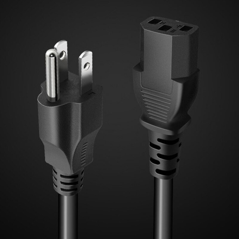 Câble d&#39;alimentation ca à noyau de cuivre pur Standard us. 1.5m, câble de remplacement pour cuiseur à riz, cuiseur à vapeur, lave-réfrigérateur A6HB