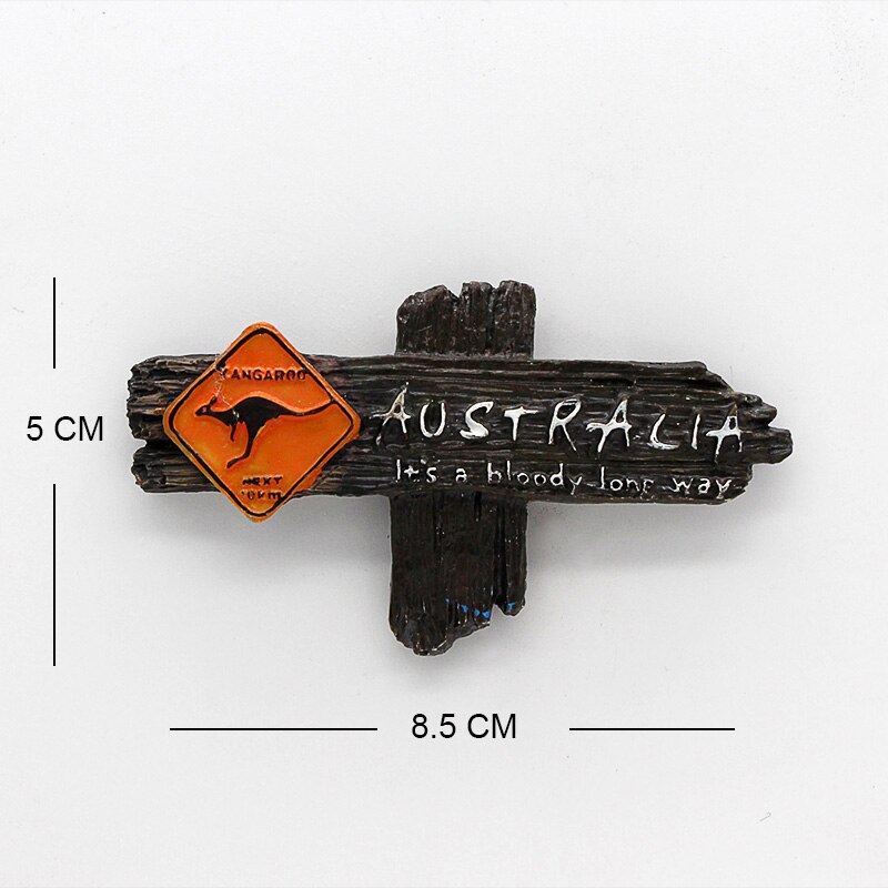 Australia kangaroo Sydney Opera House souvenir 3D fridge magnets magnetic refrigerator home decoration Australia Collection: F