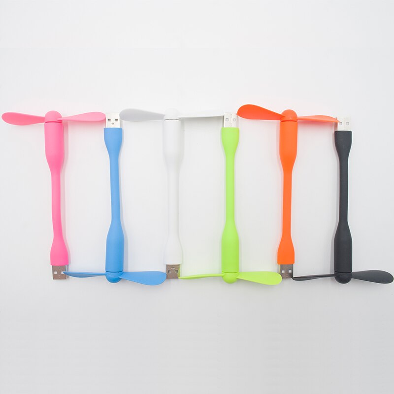 Kleine USB Fan Mini Kreative luftkühler Tragbare Fan flexibel USB LED Licht Für Telefon Computer Schreibtisch Sommer Gerät gute