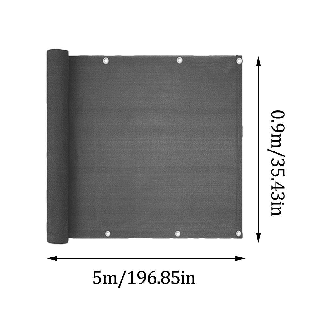 Balcony Privacy Screen Cover Weather-Resistant Deck Privacy Screen Cover For Backyard Deck Patio Balcony Porch Fence
