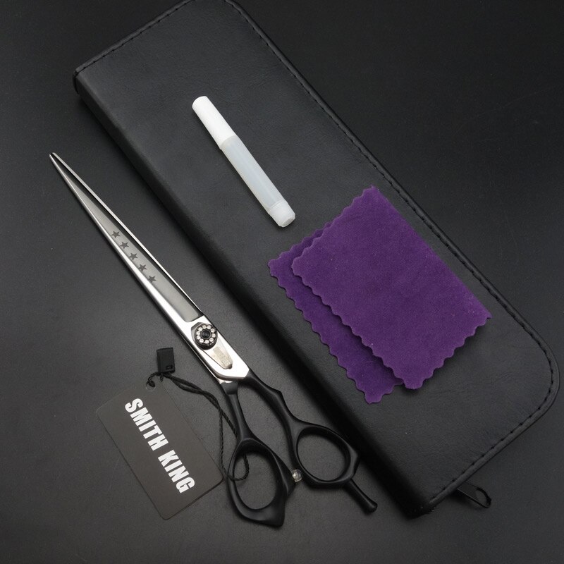 SMITH KING 8" PET Dog GROOMING SCISSORS Cutting shears&Thinning Shears Elastic paint handle + kits SUSP440C K229: Cutting scissor