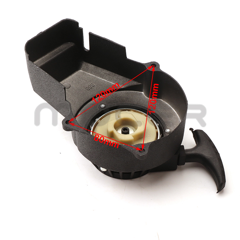 Motorfiets Legering Pull Start Repeteerstarter Accessoires Voor 47cc 49cc 2-takt Maaier Motor Mini Moto Pocket Bike Kids ATV Quad