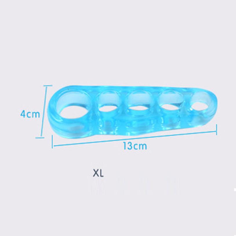 1 Pair orthopedic toe separators Silicone Yoga Holes Toe Stretchers Pain Relief for Bunion Gel Toe Separator 5 sizes 2U1218: Dark Khaki
