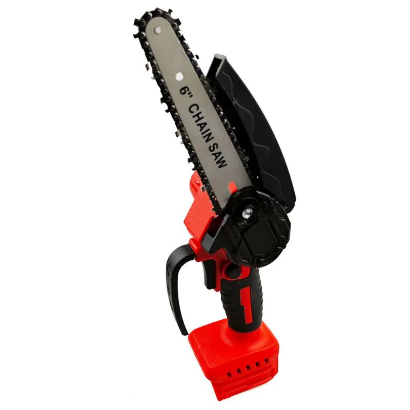 Motosierra eléctrica con batería de 18V para Milwaukee, motosierra inalámbrica de 6 pulgadas, poda, corte, herramientas eléctricas para carpintería y jardín: Default Title