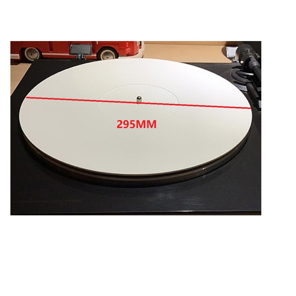 12 Inch Acrylic Record Pad Anti-static LP Vinyl Mat Slipmat for Turntable Phonograph Accessories