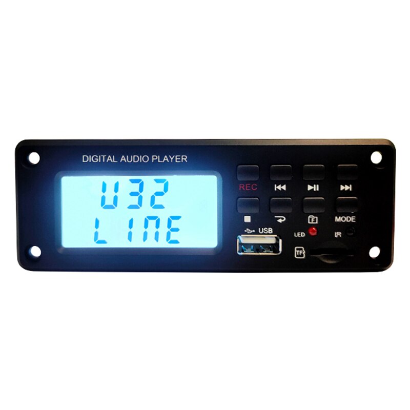 TPM009D MP3 Spieler Decoder Modul Digital Audio- Spieler Bord MP3 USB SD Bluetooth FM Aux Musik Spieler Modul