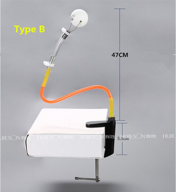 Huieson Table Tennis Robot - Clamp Type - Quick Rebound - Training Machine for Stroking & Step Movement: Type B