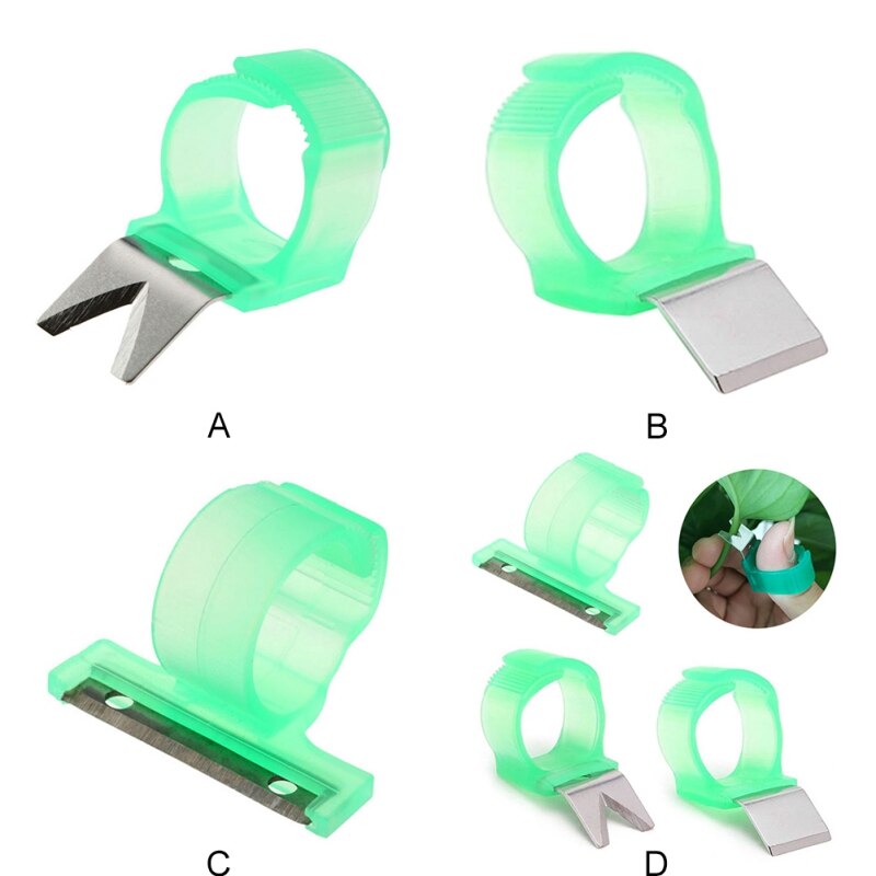 Crop Tomato Cucumber Grape Harvesting Gardening Tools Blade Cutting Scissors Fruit Picking Ring /Vegetable Picking Ring0