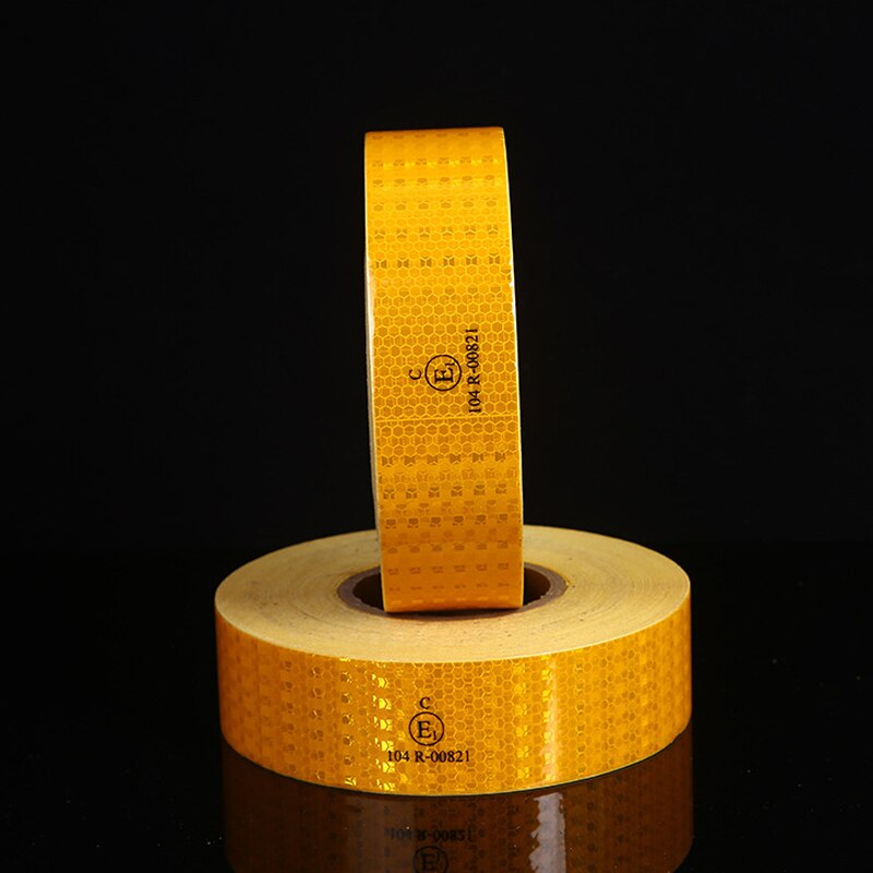 5 cm Tank Truck Reflective Stickers for Dangerous Goods Transport Vehicles Night Safety Warning Tapes Traffic Safe Protection