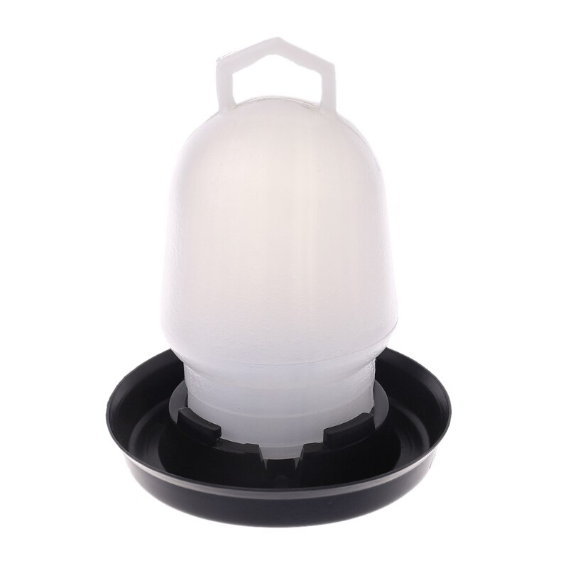 Hervidor de agua de plástico con forma de pollo, para beber aves de corral, codorniz,