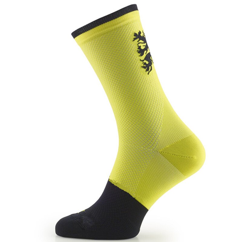 Chaussettes De Cyclisme Aero Whiteline Antidérapantes – Homme – Orange Taille S