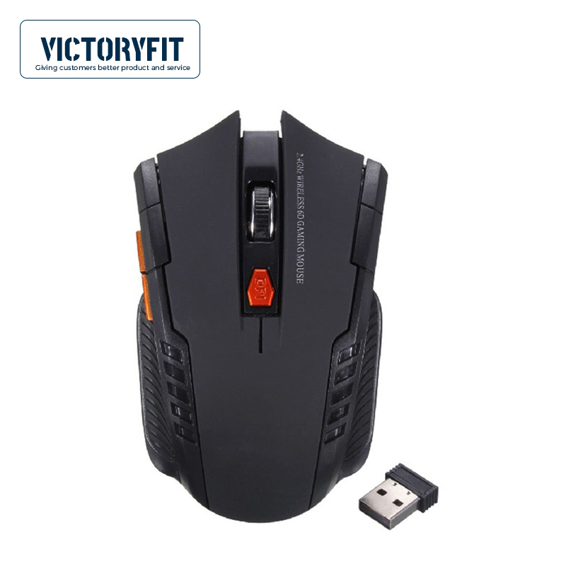 2.4Ghz Draadloze Pc Computer Gaming Muis Met Dpi Verstelbare Knop Voor Desktop/Laptop Fit Voor Windows Win 7/11/Xp/98/2000/Vista