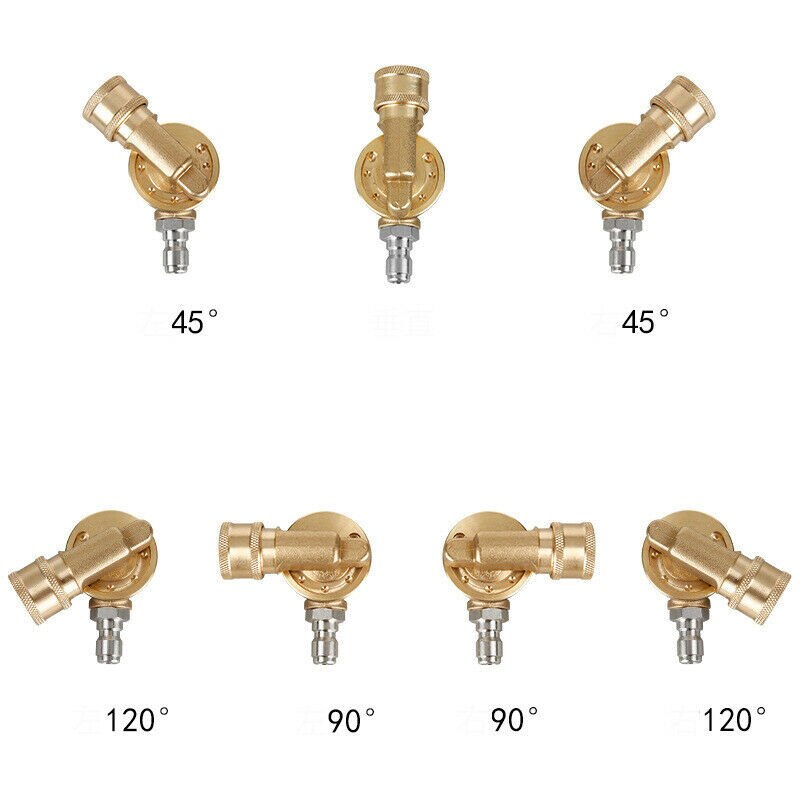 Pressure Washer Pivot Coupler 7 Angle Adjustable Quick Connect Connector