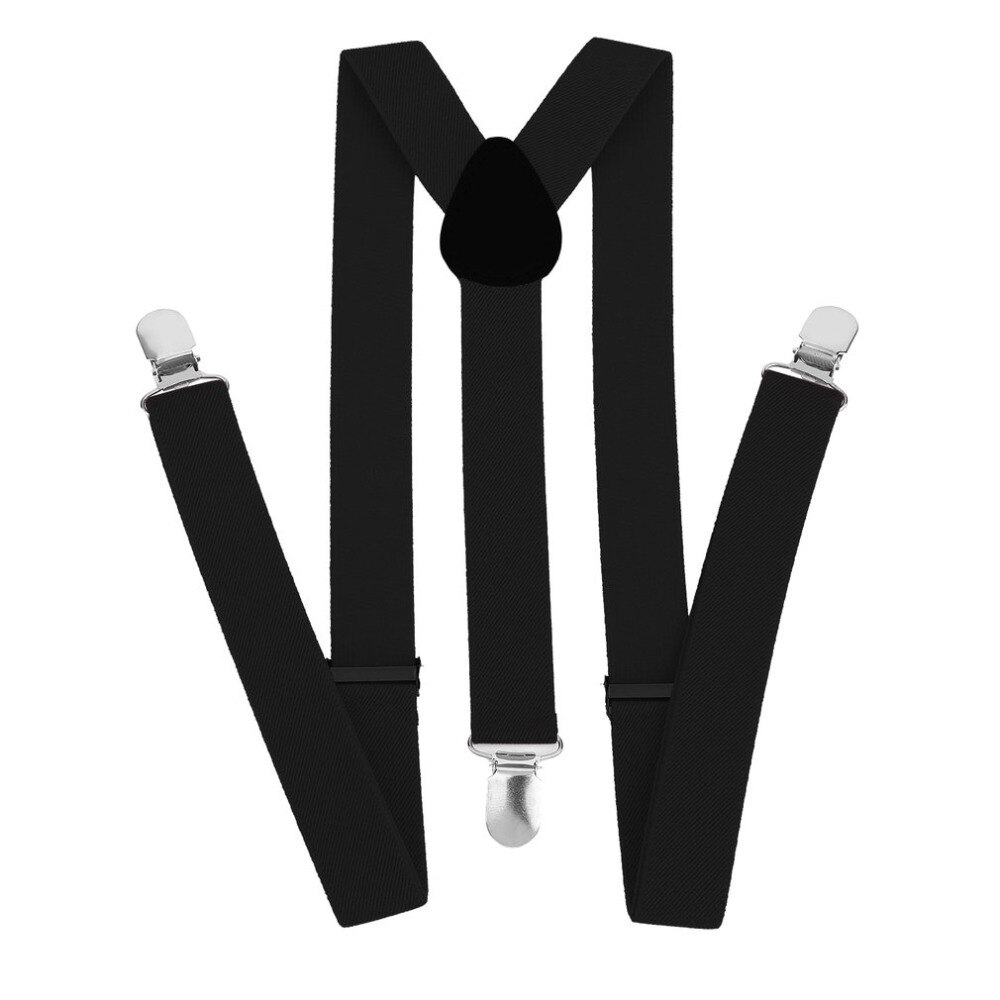 Tirantes ajustables para adulto correas para mujer Y hombre tirantes elásticos con Clip 3 Clip pantalones tirantes correa de boda cinturón de