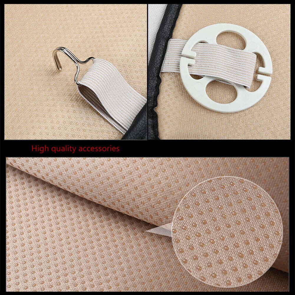 Car Seat Cushions PU Leather Car Seat Cover Car Seat Protector For Car Driver And Passenger Seat Car Accessories