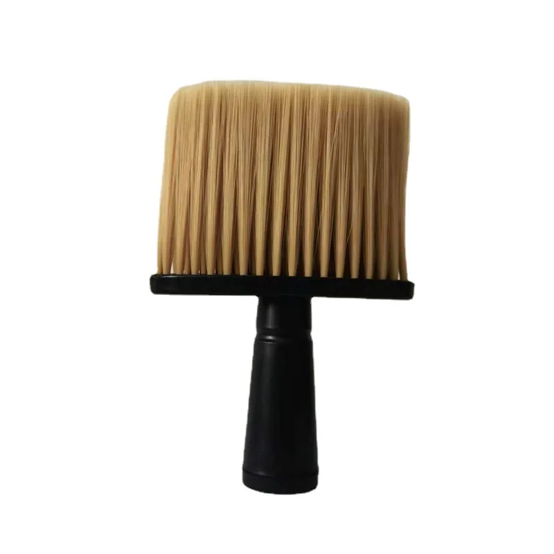 doux cou visage Duster brosses barbier cheveux propre brosse à cheveux barbe brosse Salon de coupe coiffure outils de coiffure: kaki foncé