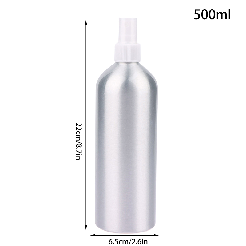 30/50/100/120/150/250/500ml flaconi spray vuoti in alluminio, flaconi cosmetici, mini flaconi atomizzatori in metallo, formato da viaggio per cosmetici: Viola/紫罗兰