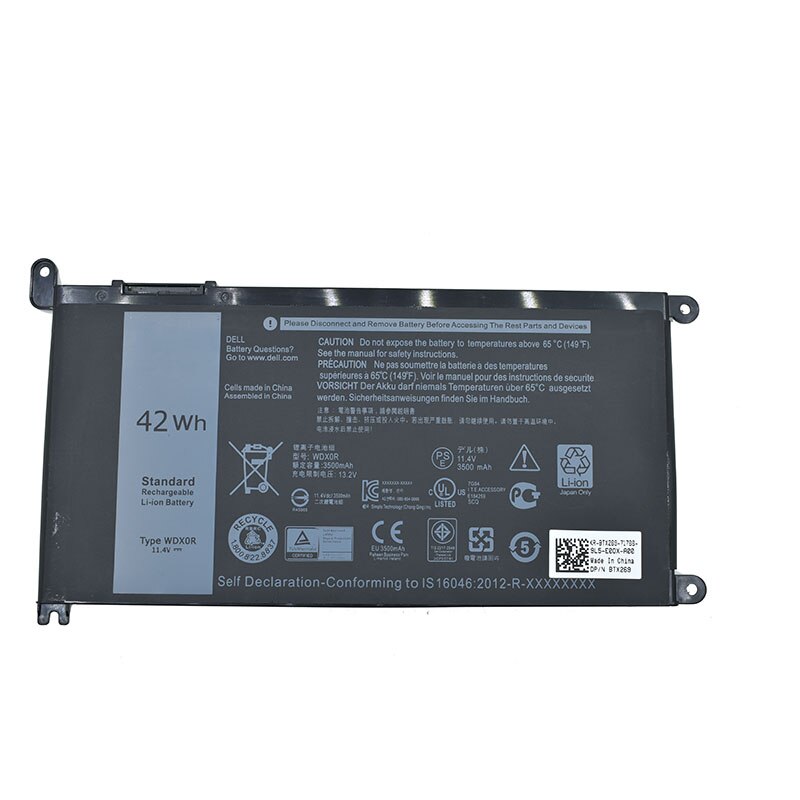 laptop battery for DELL for Inspiron 15-3582 3583 3585 5570 5575 5580-D1525L 7570 7572 7580 for inspiron 13 5368 5378 battery
