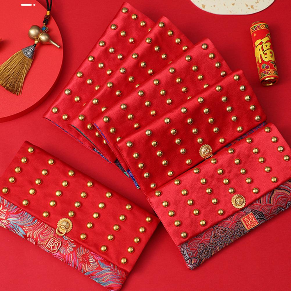 Red Packets Red Red Envelopes Fabric Decorative Modern Eye-catching Beatific Red Packets