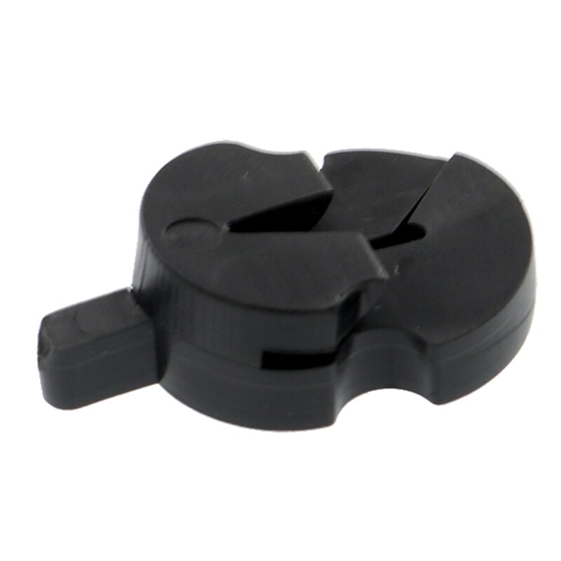 10 schwarze gummidämpfer für violine, geeignet für alle geigen und kleinere bratschen, zum leisen üben