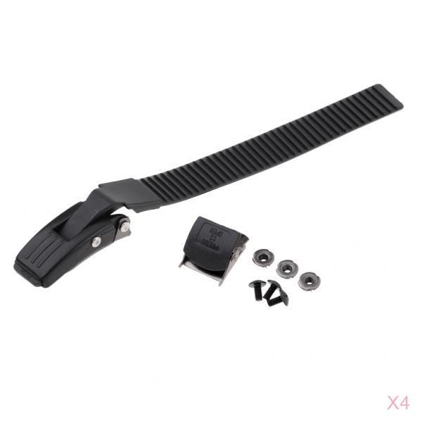 Perfeclan 4 x Inline Skate Strap fibbia con viti di serraggio sostituzione dadi