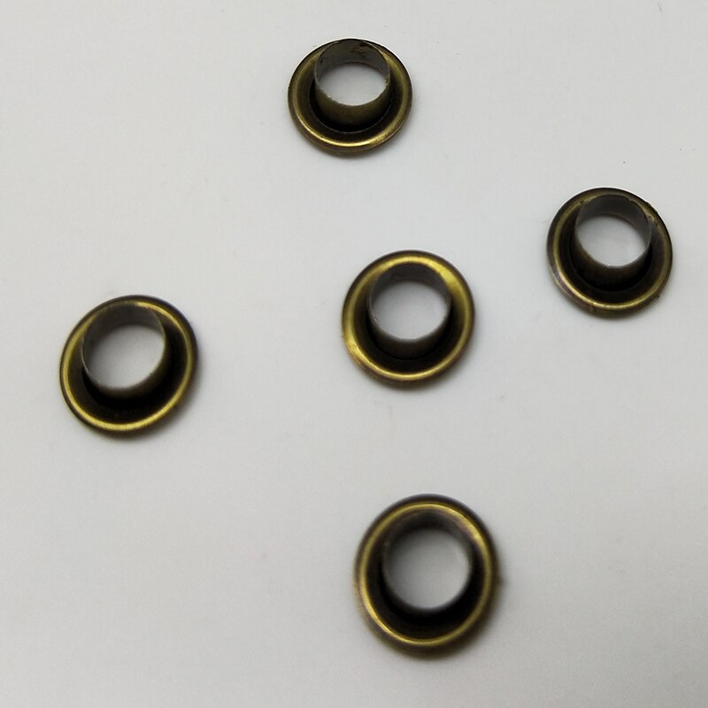 500Pcs Eyelet Bronze Metal eyelets DIY Embelishment Garment Cloth Craft DIY Apparel Sewing Fabric Garment Eyelets