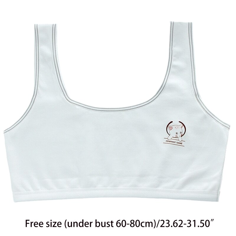M7DD Girls Bra for Children Teenager Breathable Underwear Lingerie Teens Training Bra Teenage Puberty Undercloth