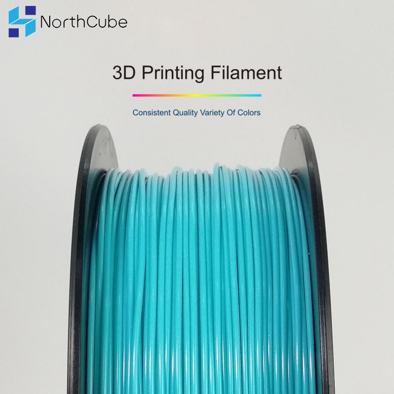 Filament TPU Flexible pour imprimante 3D, matériau d'impression 3D, bleu ciel, 1.75mm, 0.8KG