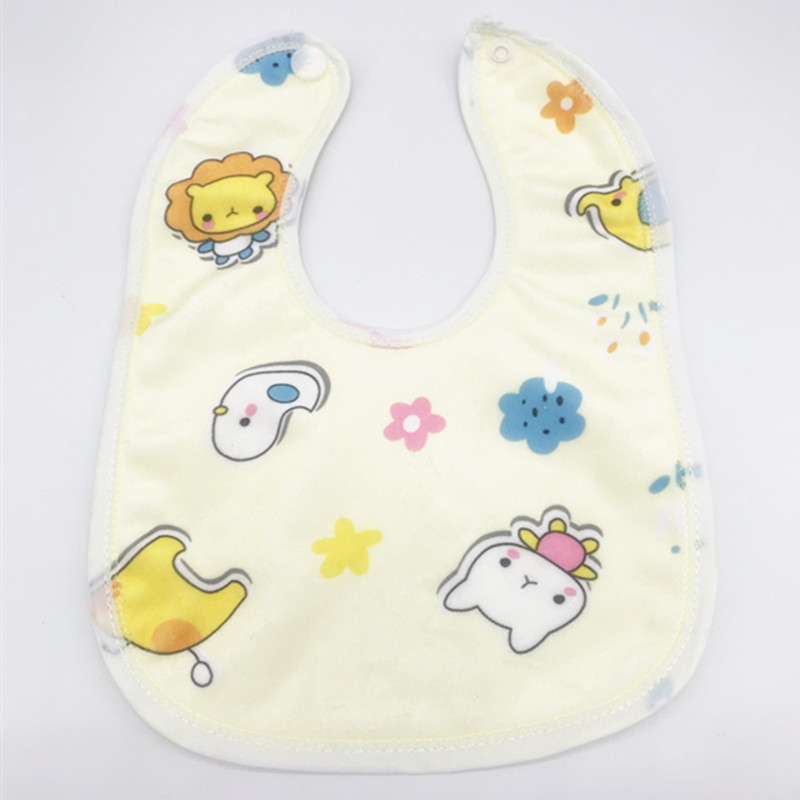 5Pc Baby Katoenen Babadores Burp Speeksel Handdoek Cartoon Slabbetjes Bandana Waterdichte Jongens Meisjes Accessoires Kleding