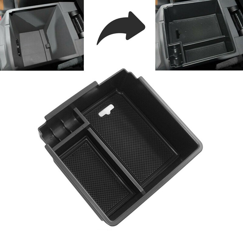 for Ford Ranger 12-19 Tray Armrest Storage Box Center Console Interior Bin