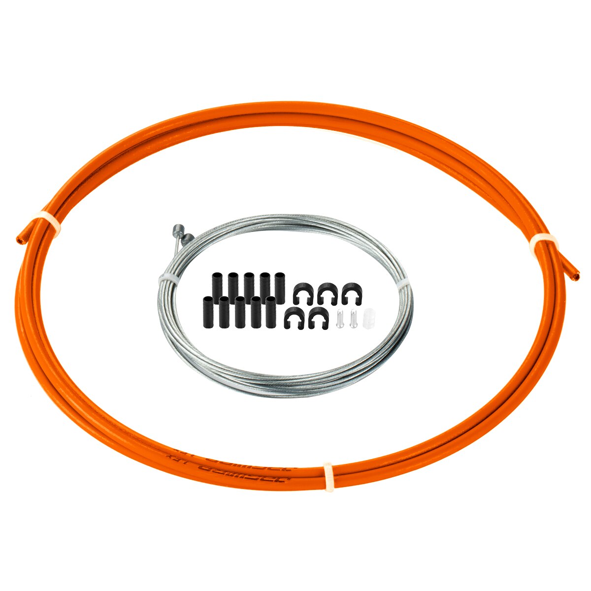CNC Bike Shifter Cable MTB Shift Cable Housing Set: Orange